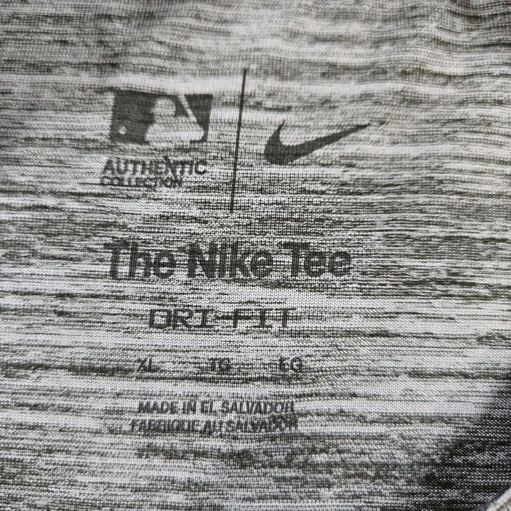 Nike Baltimore Orioles DriFIT Shirt Mens XL Gray MLB Authentic Collection